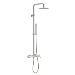 Excellent Pi zestaw prysznicowy ścienny z deszczownicą nikiel szczotkowany AREX.1281NB