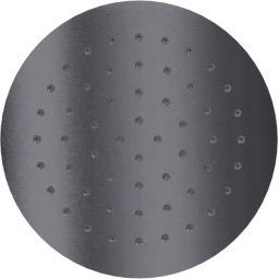 Excellent deszczownica 25x25 cm okrągła grafit szczotkowany AREX.3025AB