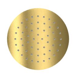 Excellent głowica prysznicowa 25x25 cm okrągła złoty szczotkowany AREX.3025GB
