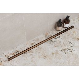 Excellent Stilio ruszt odpływu liniowego 90 cm złoty połysk INEX.1525.900.R.GL