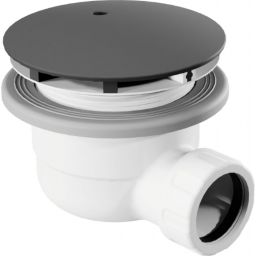 Excellent Vert pokrywa syfonu czarny INEX.2116.90.C.BL