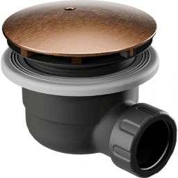 Excellent Vert pokrywa syfonu miedź szczotkowana INEX.2116.90.C.CB