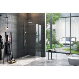 Excellent Vidoq ścianka prysznicowa walk-in 100 cm chrom połysk/szkło przezroczyste KAEX.1506.1000.LP.CR