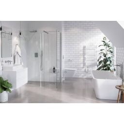 Excellent Vidoq ścianka prysznicowa walk-in 93 cm chrom połysk/szkło przezroczyste KAEX.1507.930.LP.CR