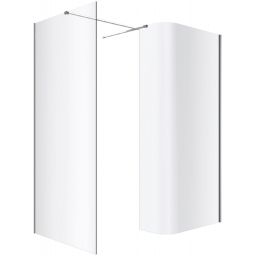 Excellent Vidoq ścianka prysznicowa walk-in 93 cm chrom połysk/szkło przezroczyste KAEX.1507.930.LP.CR