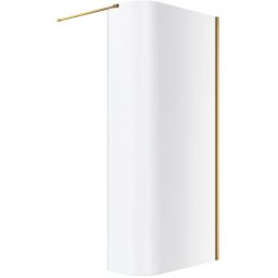 Excellent Vidoq ścianka prysznicowa walk-in 93 cm złoty szczotkowany/szkło przezroczyste KAEX.1507.930.LP.GB