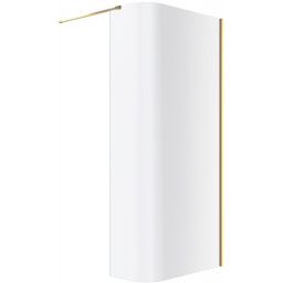 Excellent Vidoq ścianka prysznicowa walk-in 93 cm złoty połysk/szkło przezroczyste KAEX.1507.930.LP.GL