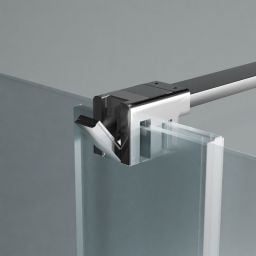 Excellent Ortigo drzwi prysznicowe 120 cm rozsuwane chrom połysk/szkło przezroczyste KAEX.5007.01.1200.LP1/2