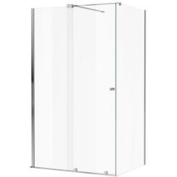 Excellent Ortigo ścianka prysznicowa 80 cm do drzwi szkło przezroczyste KAEX.5022800