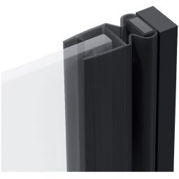 Excellent Ortigo profil magnetyczny do wnęki czarny mat KAEX.5080.BL