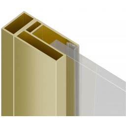 Excellent Ortigo profil poszerzający 1 cm złoty połysk KAEX.5090.GL