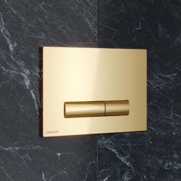 Excellent Aurro przycisk spłukujący do WC złoty połysk INEX.AU230.150.GL