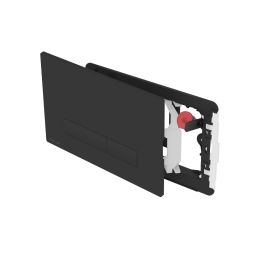 Excellent Aurro Fresh przycisk spłukujący do WC czarny INEX.AF230.150.BL