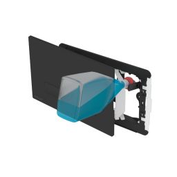 Excellent Aurro Fresh przycisk spłukujący do WC czarny INEX.AF230.150.BL