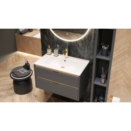 Excellent korek do umywalki złoty szczotkowany ARIN.148501GB