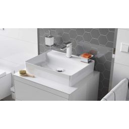 Excellent Design korek do umywalki chrom/śnieżnobiały ARIN.1485.K.02.WHCR