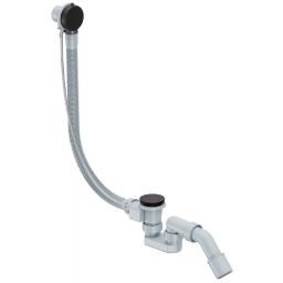 Excellent Simple syfon z przelewem czarny mat ARIN.3180BL