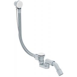 Excellent Simple syfon z przelewem biały połysk ARIN.3180WH