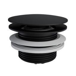 Excellent korek klik-klak do wanien wolnostojących czarny mat ARIN.3485.01BL