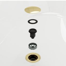 Excellent korek klik-klak do wanien wolnostojących chrom ARIN.3485.01CR