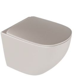 Excellent Luqa deska sedesowa wolnoopadająca cappuccino mat CEAC.6405.480.CAM