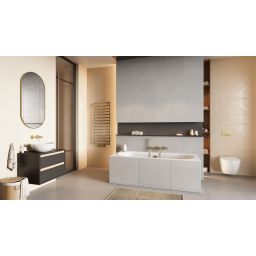 Excellent Luqa miska WC wisząca bez kołnierza spłukiwanie wirowe biały mat CEAC.6403.480.WHM