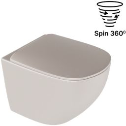 Excellent Luqa deska sedesowa wolnoopadająca cappuccino mat CEAC.6405.480.CAM