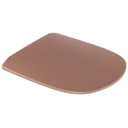 Excellent Luqa deska sedesowa wolnoopadająca terracotta mat CEAC.6405.480.TEM