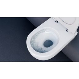 Excellent Doto miska WC z deską wolnoopadającą wisząca bez kołnierza spłukiwanie wirowe biały połysk CEEX.1403.545.WH