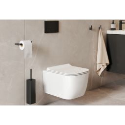 Excellent Doto S Pure miska WC wisząca z deską wolnoopadającą slim biała CEEX.1609.495.WH