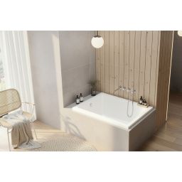 Excellent Marella wanna prostokątna 100x70 cm biała WAEX.MAE.100.070.WH