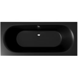 Excellent Oceana wanna prostokątna Slim 160x75 cm czarny mat WAEX.OCE16BLMS