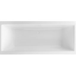 Excellent Pryzmat 2.0 wanna prostokątna Slim 180x80 cm biały połysk WAEX.PRY2.18WHS