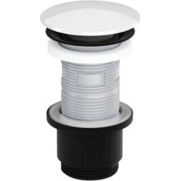 Excellent Design korek do umywalki czarny mat/biały połysk ARIN.1485.K.01.WHBL