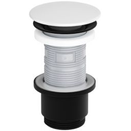 Excellent Design korek do umywalki czarny/śnieżnobiały ARIN.1485.K.02.WHBL