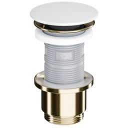 Excellent Design korek do umywalki złoty połysk/śnieżnobiały ARIN.1485.K.02.WHGL