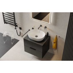 Excellent Jima umywalka 51x36,5 cm owalna nablatowa biały połysk CEAC.2001.510.WH