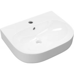 Excellent Oceana umywalka 50x41 cm owalna ścienna-nablatowa biała CEEX.6719.500.WH