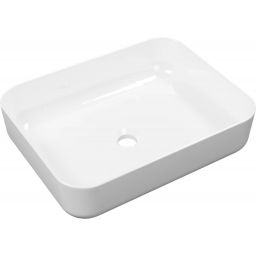 Excellent CORI 2.0 umywalka 50x38 cm prostokątna nablatowa biały połysk CEEX.6901.500.WH