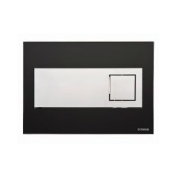 Schwab Caro przycisk spłukujący do WC tworzywo czarne/metal 384645
