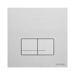 Schwab Arte Duo przycisk spłukujący do WC aluminiowy 4060420111