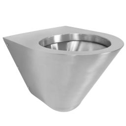 Faneco SN M miska WC wisząca wandalooporna srebrny mat HN13018