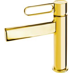 FDesign Zaffiro bateria umywalkowa stojąca złota FD1-ZFR-2-55