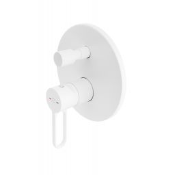 FDesign Zaffiro bateria wannowo-prysznicowa podtynkowa biała FD1-ZFR-7P-33