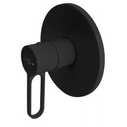 FDesign Zaffiro bateria prysznicowa podtynkowa czarna FD1-ZFR-7PA-22