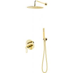 FDesign Zaffiro zestaw prysznicowy podtynkowy złoty FD1-ZFR-7PSET1-55