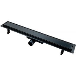 FDesign Kleome odpływ liniowy 70 cm z rusztem czarny FD74017022