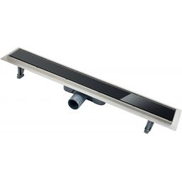 FDesign Kleome odpływ liniowy 70 cm z rusztem czarny FD74027021