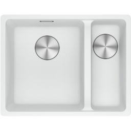 Franke Maris zlewozmywak granitowy 52x40 cm biały 125.0687.267