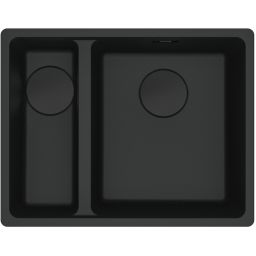 Franke Maris MRG 160-34-15SBL zlewozmywak 52x40 cm Fragranite czarny mat 125.0697.756